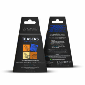 Teasers lube variety pack coffee Wicked Sensual Care lube